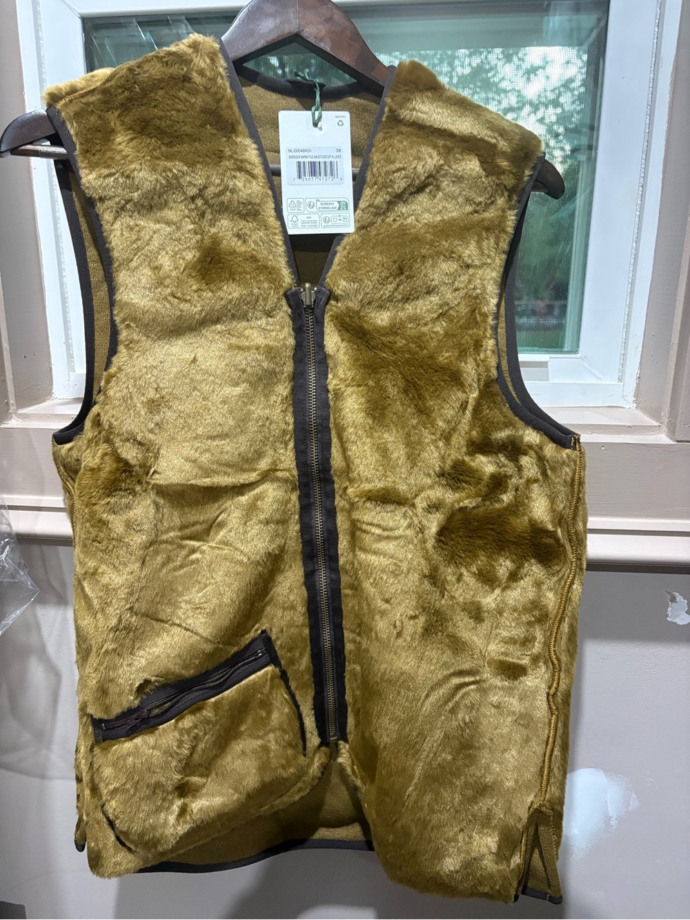 Barbour Fur Zip in Vest insert